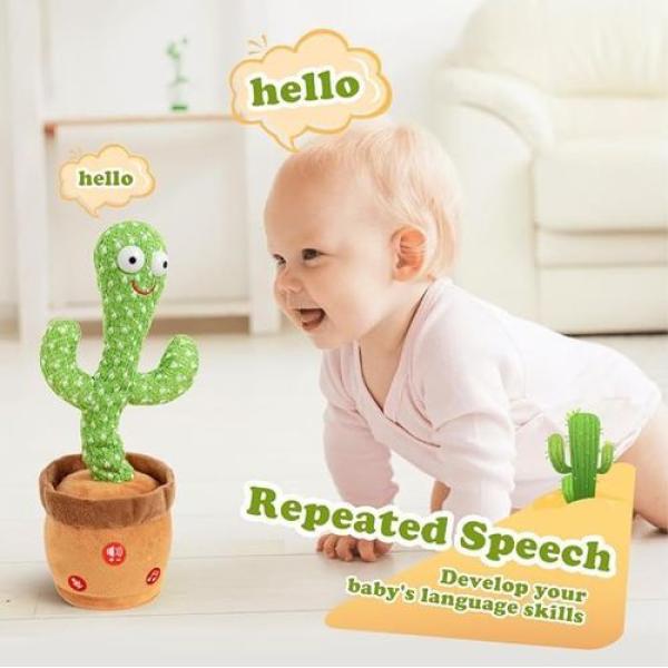 Cactus - Dancing Talking Baby Mimicking Toys