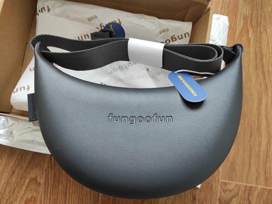 Fungoofun Banana Style Crossbody Bag – Summer Fashionable Waterproof Dumpling Shoulder Bag for Men & Women