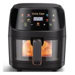 SILVER CREST 8L Glass Window Electric Digital Touch Screen Air Fryer Oven