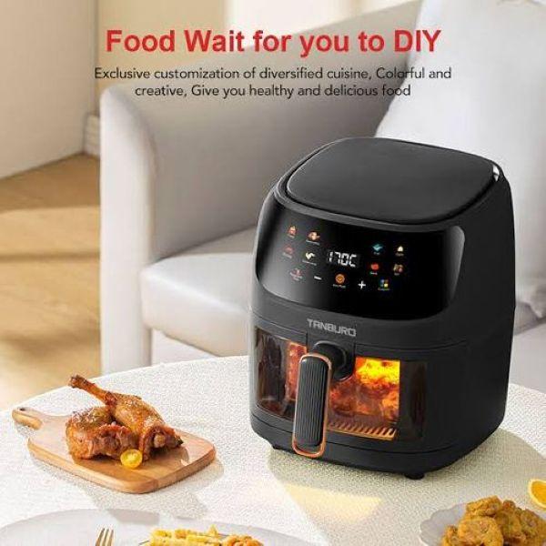 SILVER CREST 8L Glass Window Electric Digital Touch Screen Air Fryer Oven