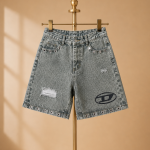 Baggy denim shorts, Jeans