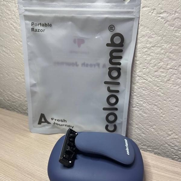 Colorlamb New Portable Razor 2.0 – 5-Layer Blade Men’s Shaving Razor with Soap