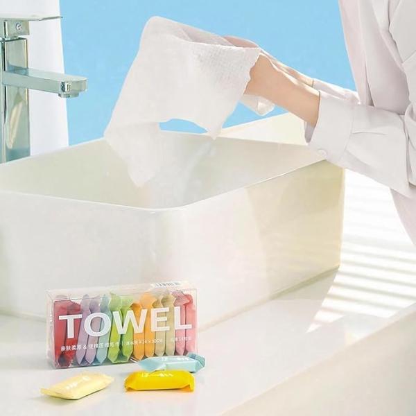 Disposable Compressed Face Towels