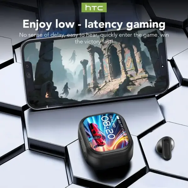 HTC NE40 TWS Wireless Earbuds,AI translator Earbuds