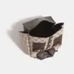 Unique Mini Jacket-Shaped Monogram Crossbody Bag – Chic & Trendy