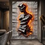 Ignited Knowledge Wall Art