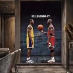 Be Legendary: Basketball Icons Minimalist Canvas Wall Art