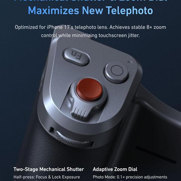 Telesin Master Grip Kit for iPhone 17 Pro.