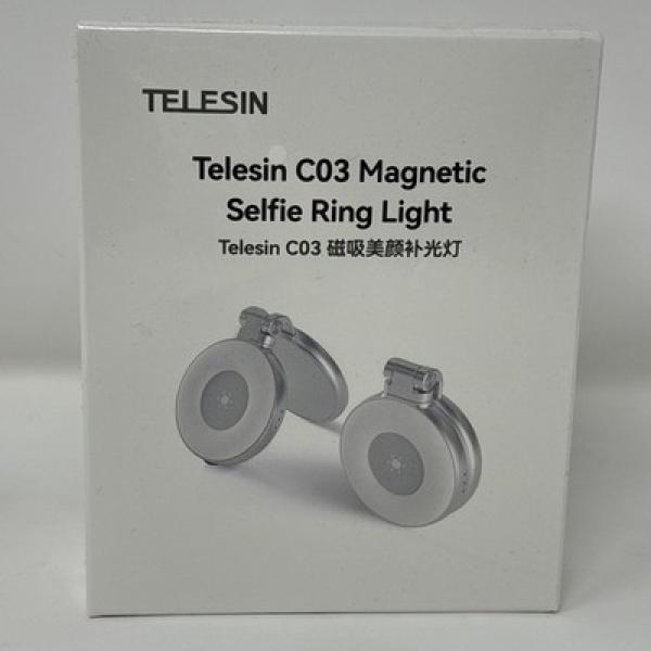 Telesin C03 Magnetic Selfie Ring Light