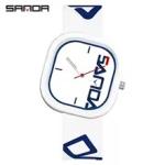 SANDA 3203 Luxury Men’s & Women’s Sport Quartz Watch – Waterproof Silicone Strap.
