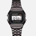 2026 F-91W-1 Men's Waterproof Digital Watch Gray Resin Classic Alarm Light