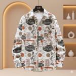 Men's long-sleeve casual button-down_Luxury long sleeve
