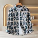 Men's long-sleeve casual button-down_Luxury long sleeve