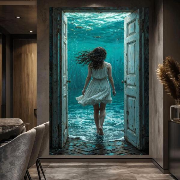 Ocean Portal Wall Art Canvas