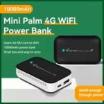 4G WiFi 6 Hotspot & 10000mAh Power Bank – The Ultimate Travel Companion