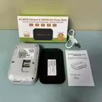 4G WiFi 6 Hotspot & 10000mAh Power Bank – The Ultimate Travel Companion